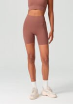 Shorts de Ciclismo "Essential Fit" – Talle Alto, Compresión Suave y Efecto Moldeador - Imagen 4