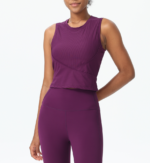 Top Deportivo Ribbed de Compresión Media