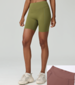 Shorts de Ciclismo "Essential Fit" – Talle Alto, Compresión Suave y Efecto Moldeador